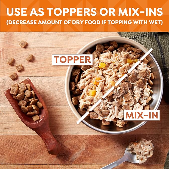 Nature's Recipe Grain Free Chicken Recipe, Chicken & Venison Recipe and Chicken & Duck Recipe in Savory Broth Variety Pack Wet Dog Food, 12-2.75 oz. Cups, 2 Count (Pack of 2)
